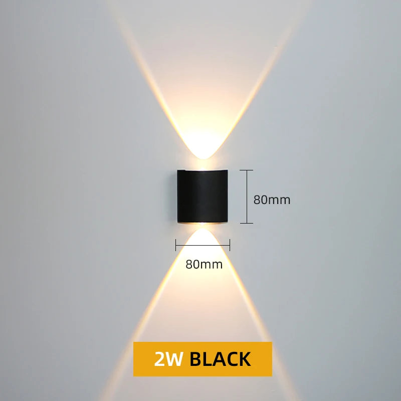 Aluminium LED Wall Light IP65