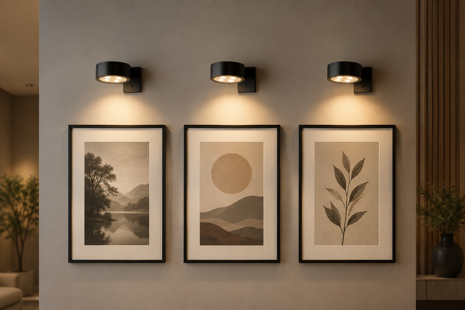 Battery Picture & Art Display Light with Remote
