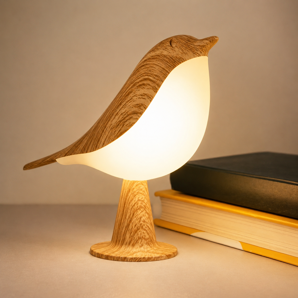Art Deco Bird Touch Lamp