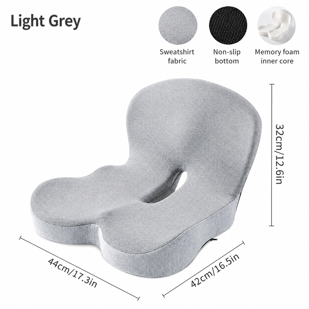 Ergonomic Coccyx Seat Cushion
