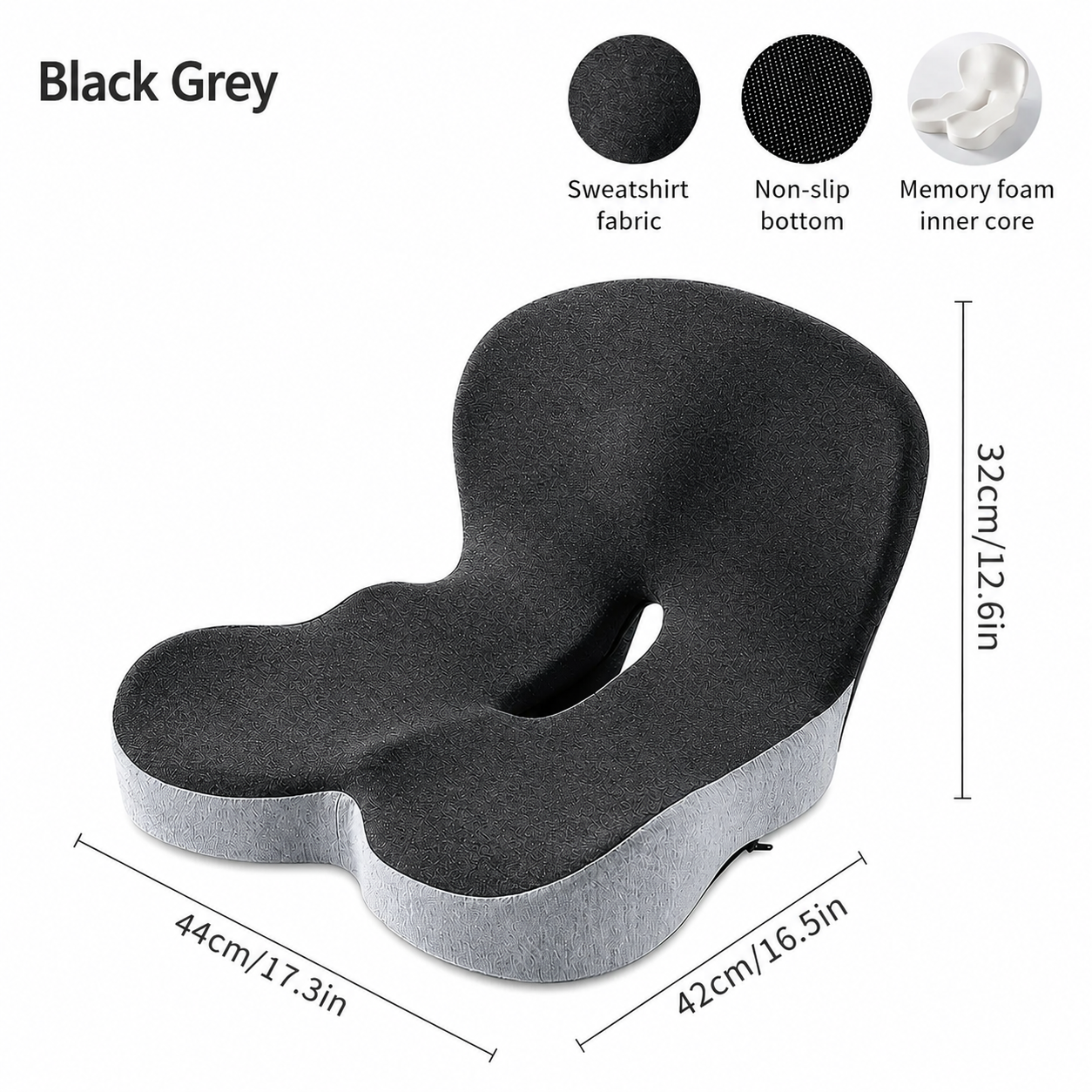 Ergonomic Coccyx Seat Cushion