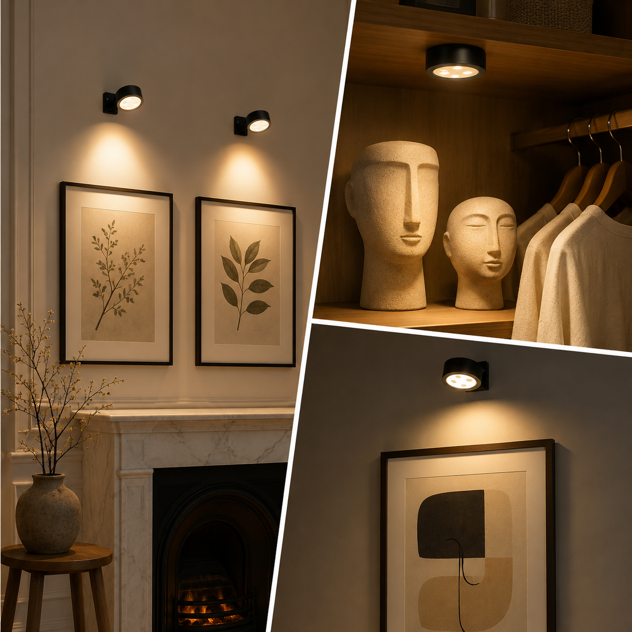 Battery Picture & Art Display Light with Remote