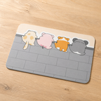 Cartoon Pet Bath Mat