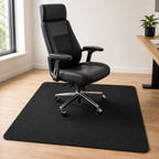 Black Office Mat 90x120cm