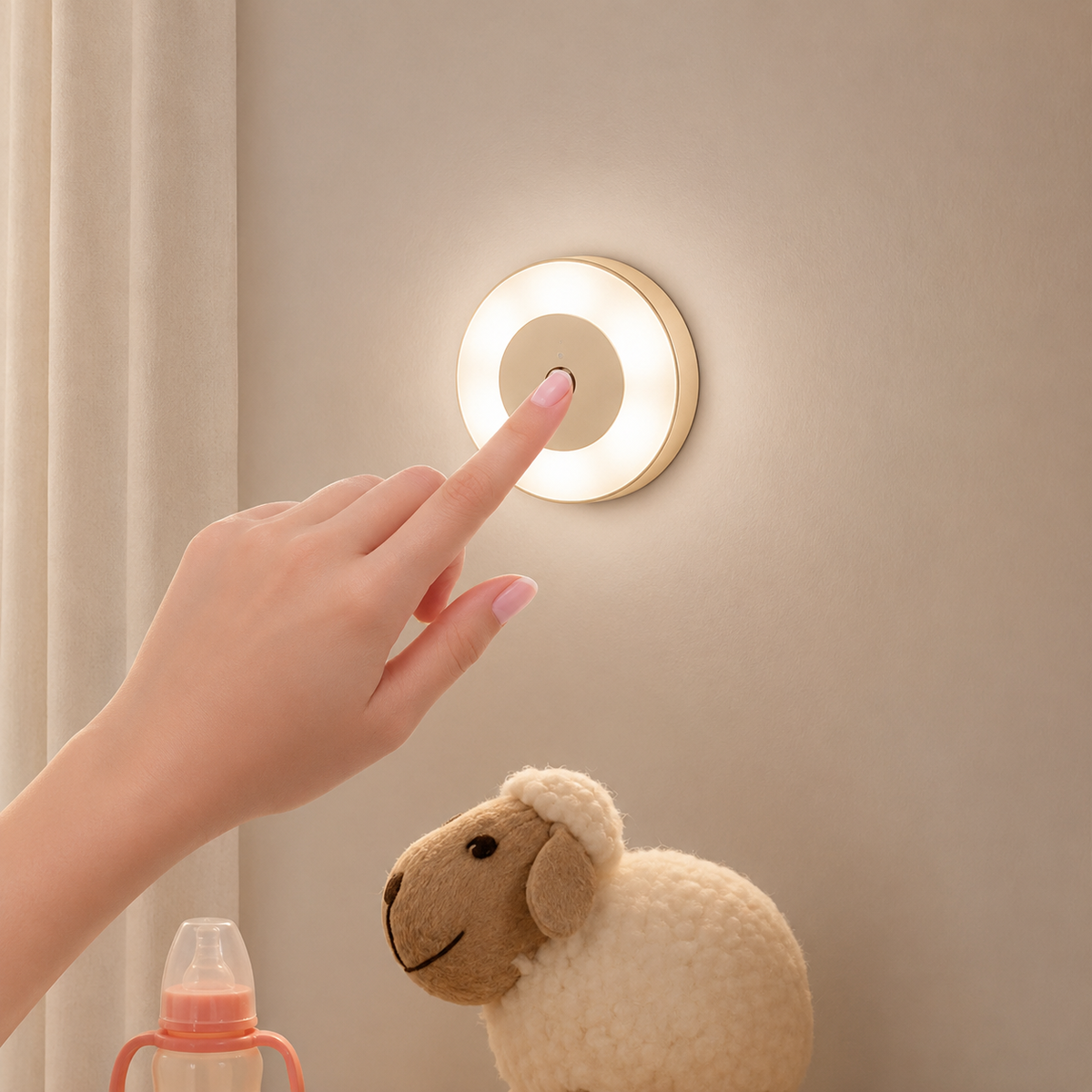 Magnetic LED Touch Night Light