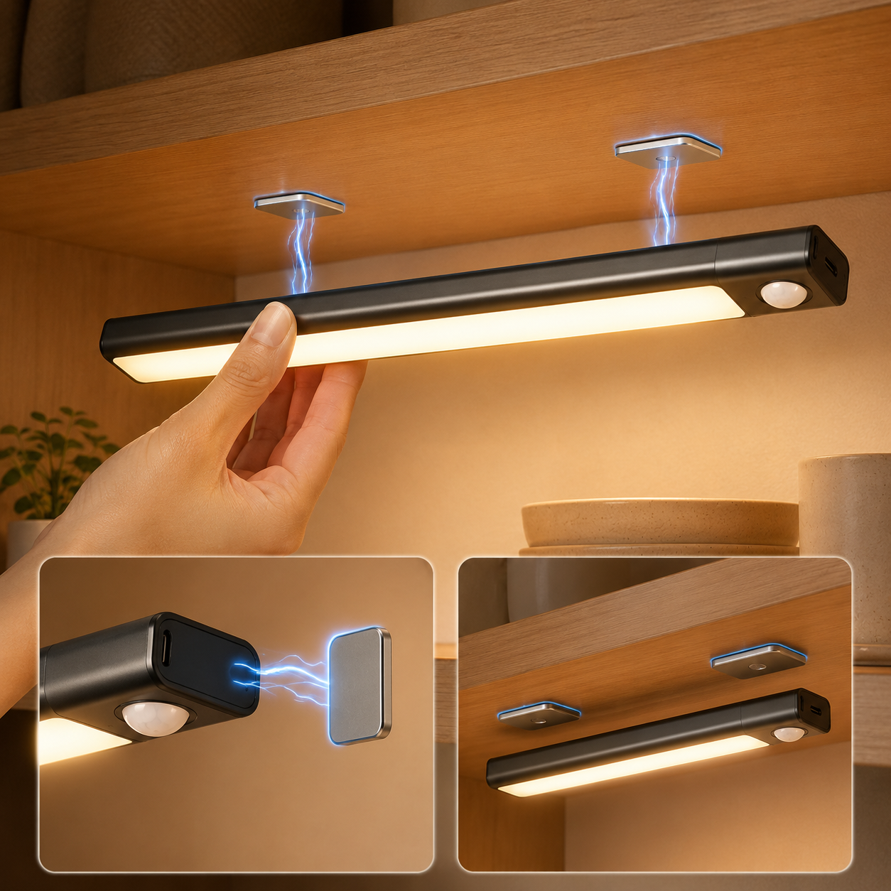 Rechargeable Motion Sensor Cabinet Light