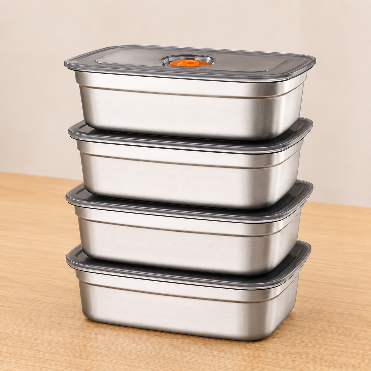 Leak-Proof Stainless Steel Lunch Box
