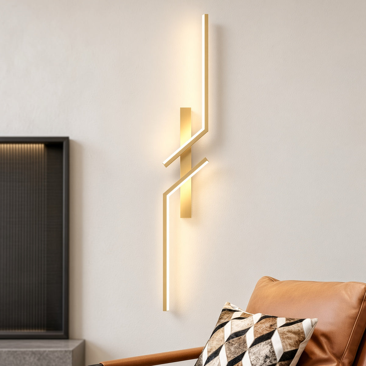 Long Strip LED Wall Light with Remote