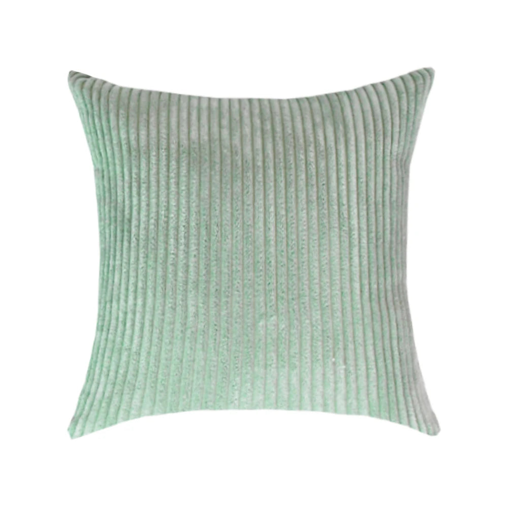 Striped Corduroy Cushion Cover