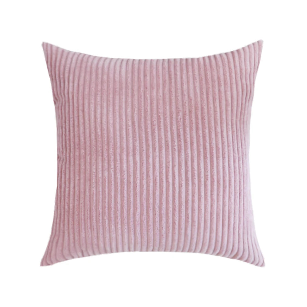 Striped Corduroy Cushion Cover
