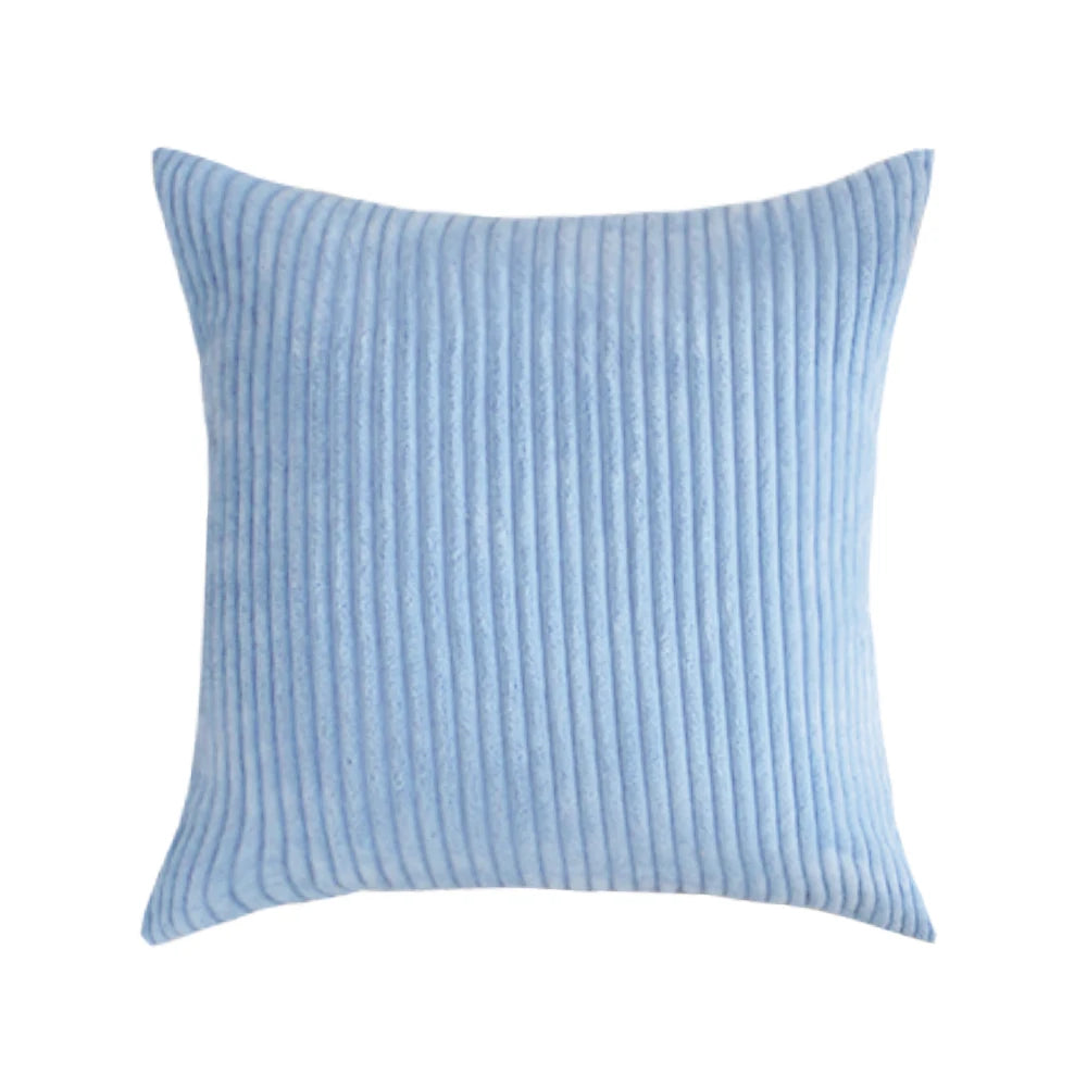 Striped Corduroy Cushion Cover