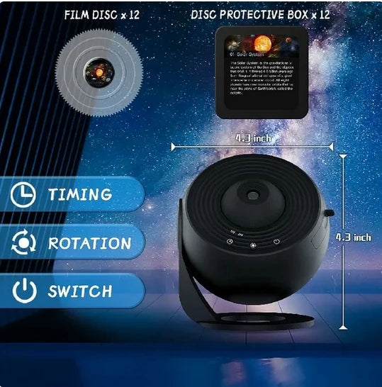LED Galaxy Star Projector