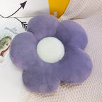 Round Flower Chair Cushion