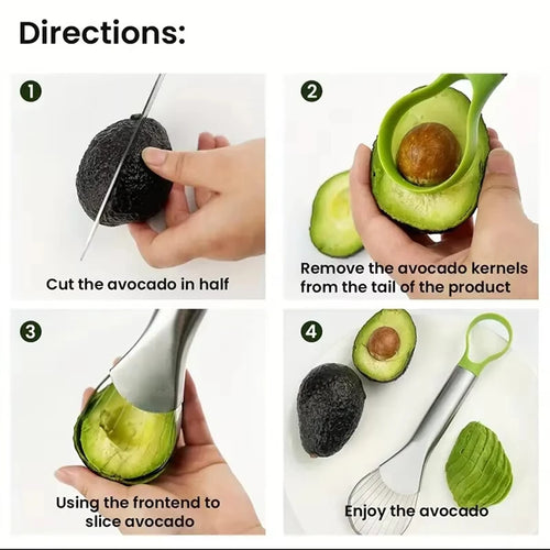 2-in-1 Avocado Slicer & Peeler