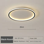 Nordic Circular LED Ceiling Light