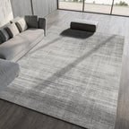 Nordic Soft Grey Rug — Washable & Non-Slip Living Room Rug