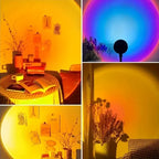 Sunset Lamp Projection