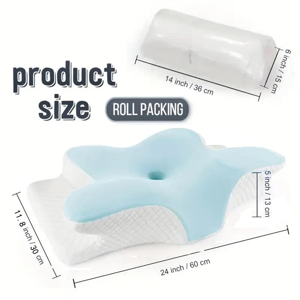Butterfly Memory Foam Neck Pillow