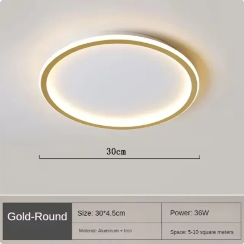 Nordic Circular LED Ceiling Light