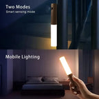 Wooden Motion Sensor Wall Light