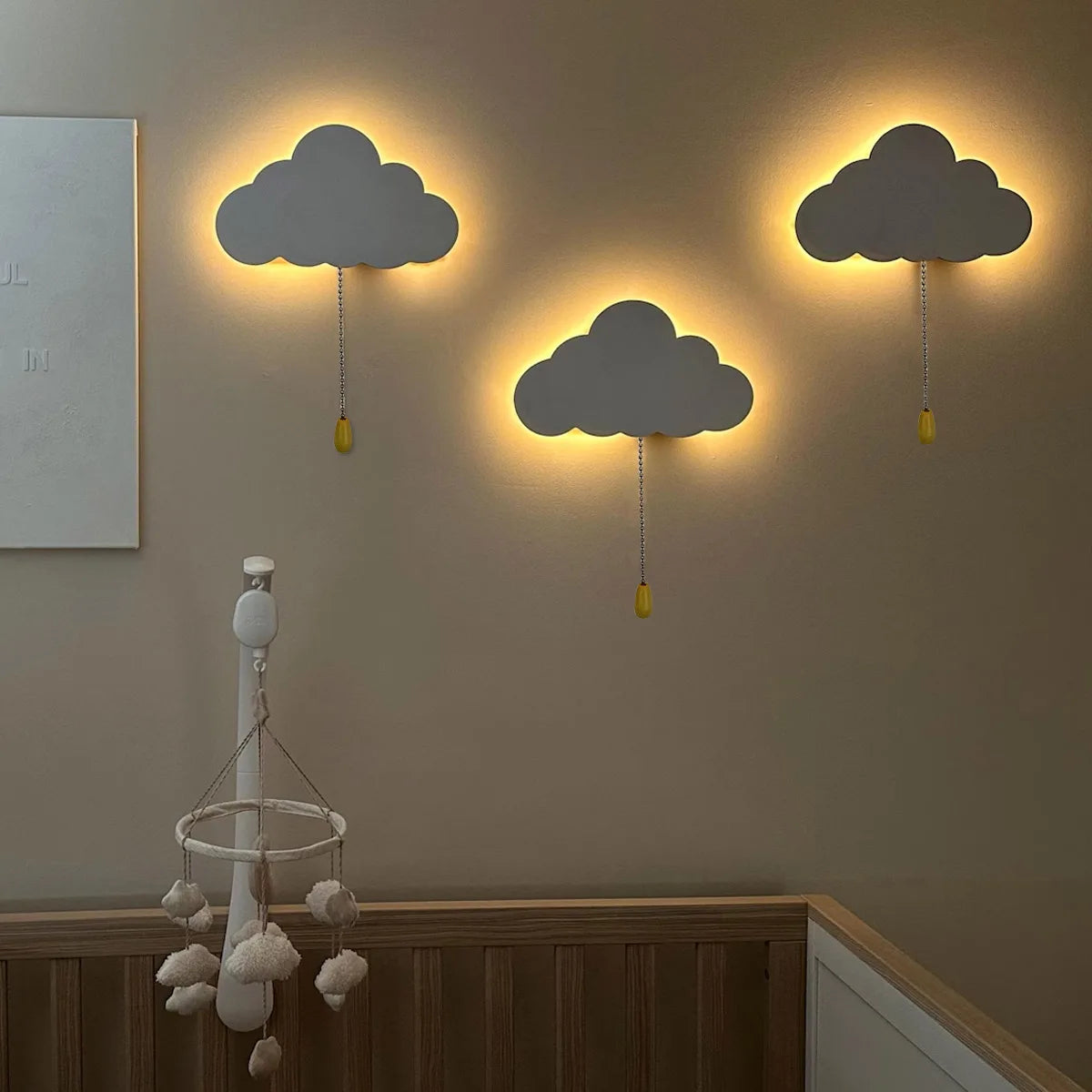 Floating Cloud Wall Light