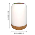 Wood Grain RGB Touch Lamp