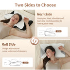 Memory Foam Pillow Core Ergonomic Ice Silk Adult Memory Cotton Neck Support Pillow