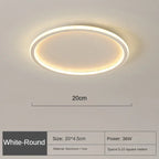 Nordic Circular LED Ceiling Light
