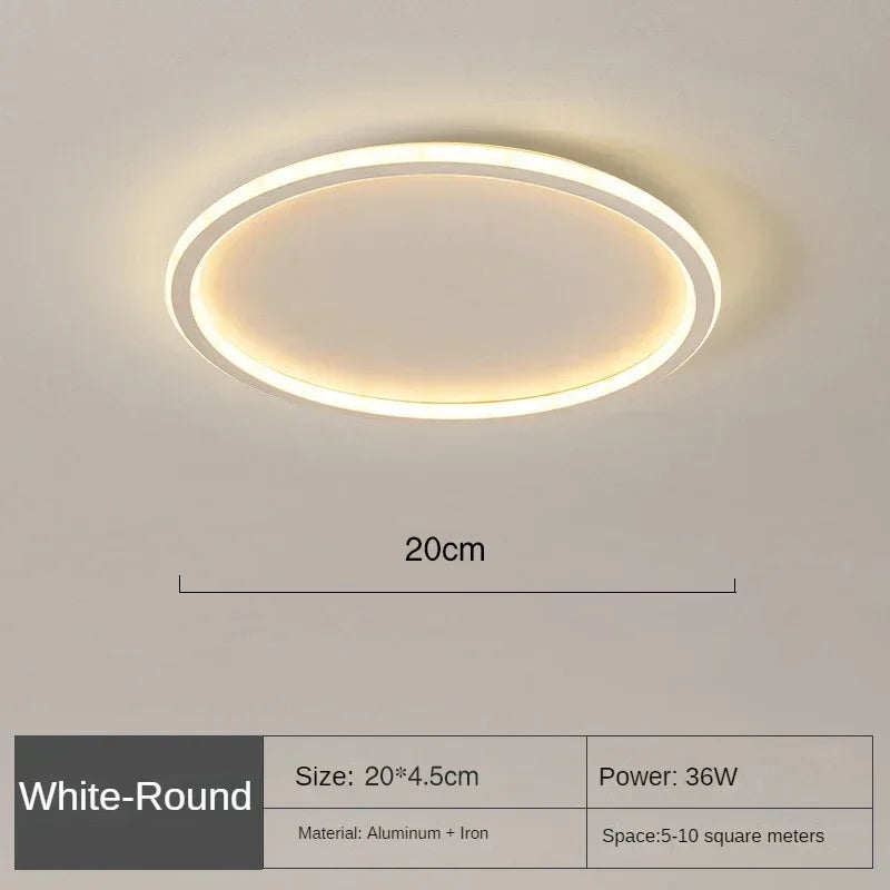 Nordic Circular LED Ceiling Light