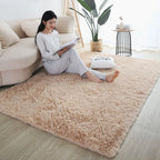 Rainbow Fluffy Kids Rug