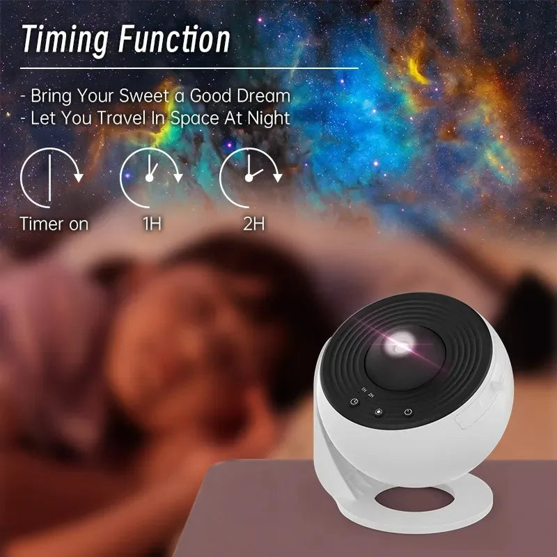 LED Galaxy Star Projector