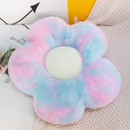 Round Flower Chair Cushion