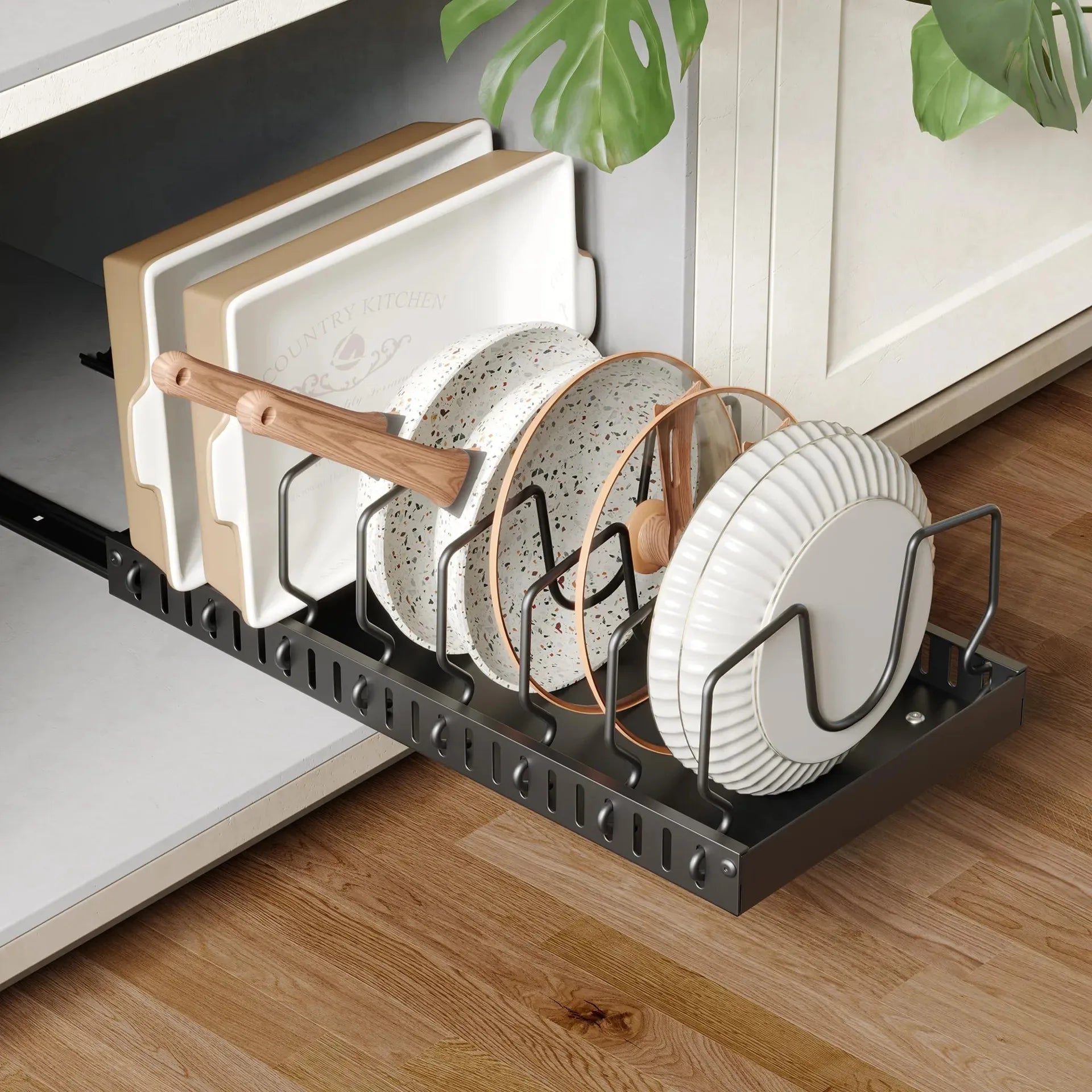 Pull-Out Kitchen Cabinet Organiser