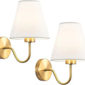 Fabric Shade Wall Light