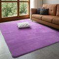 Soft Grey Coral Velvet Rug