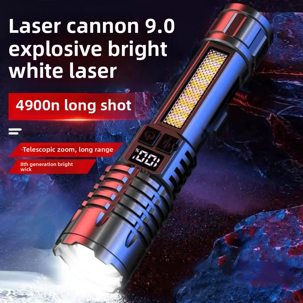 Rechargeable LED Zoom Torch