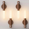 Wooden Motion Sensor Wall Light