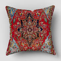Persian-Style Plush Cushion Cover