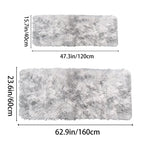 Tie-Dye Shaggy Rug Beige