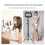 Handheld LED Ring Light with Phone Holder