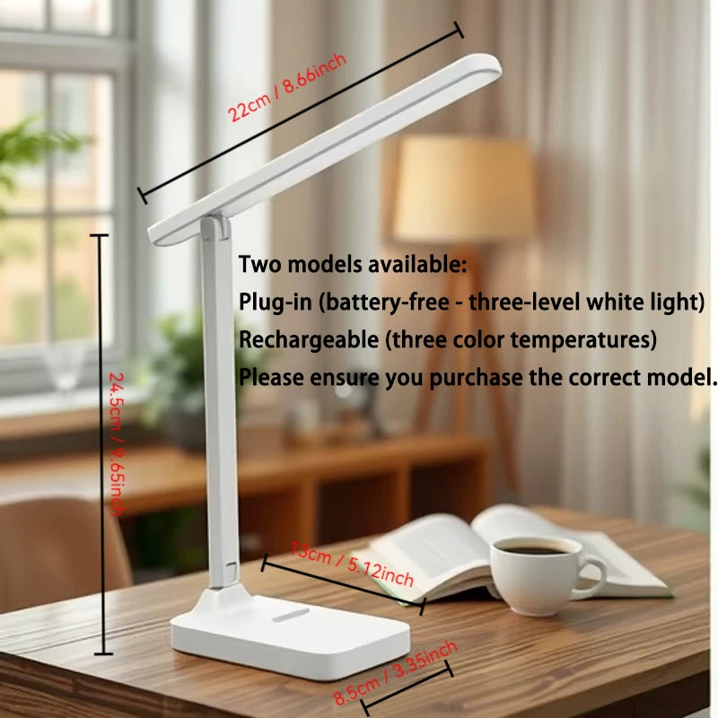 Foldable Eye-Care Desk Lamp
