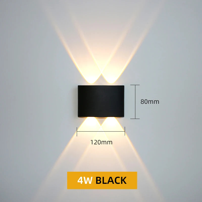Aluminium LED Wall Light IP65