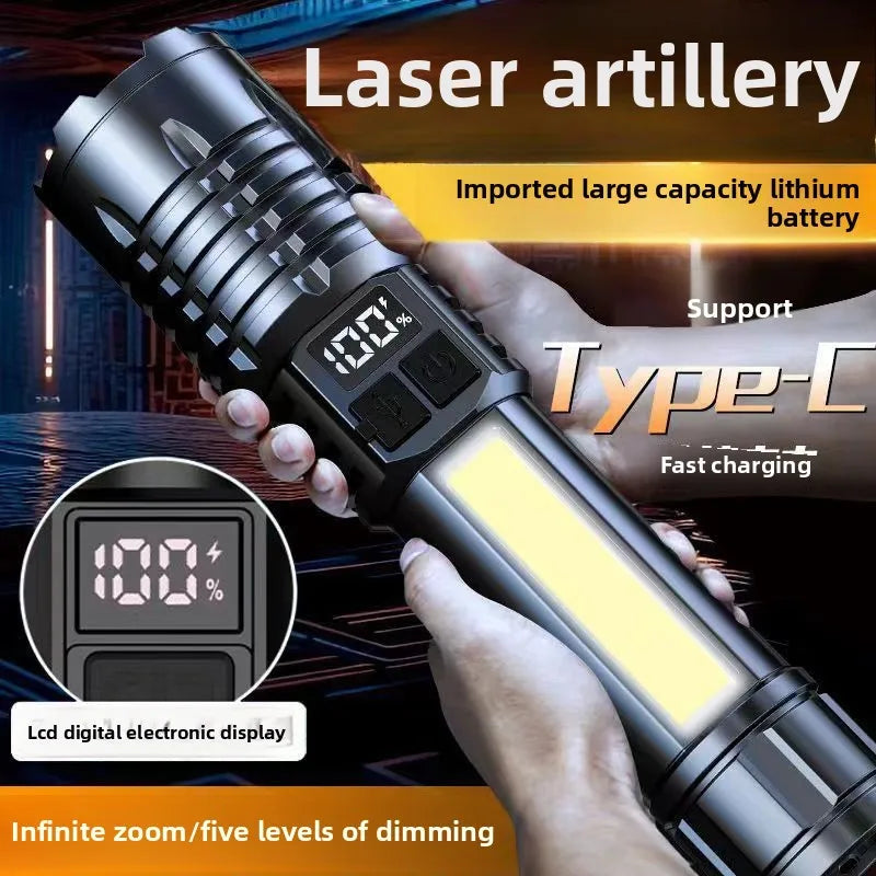 Rechargeable LED Zoom Torch
