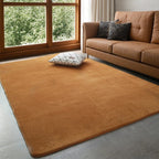 Soft Grey Coral Velvet Rug