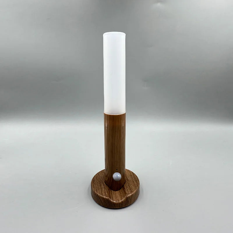 Wooden Motion Sensor Wall Light