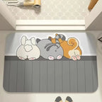 Cartoon Pet Bath Mat