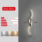 Long Strip LED Wall Light with Remote