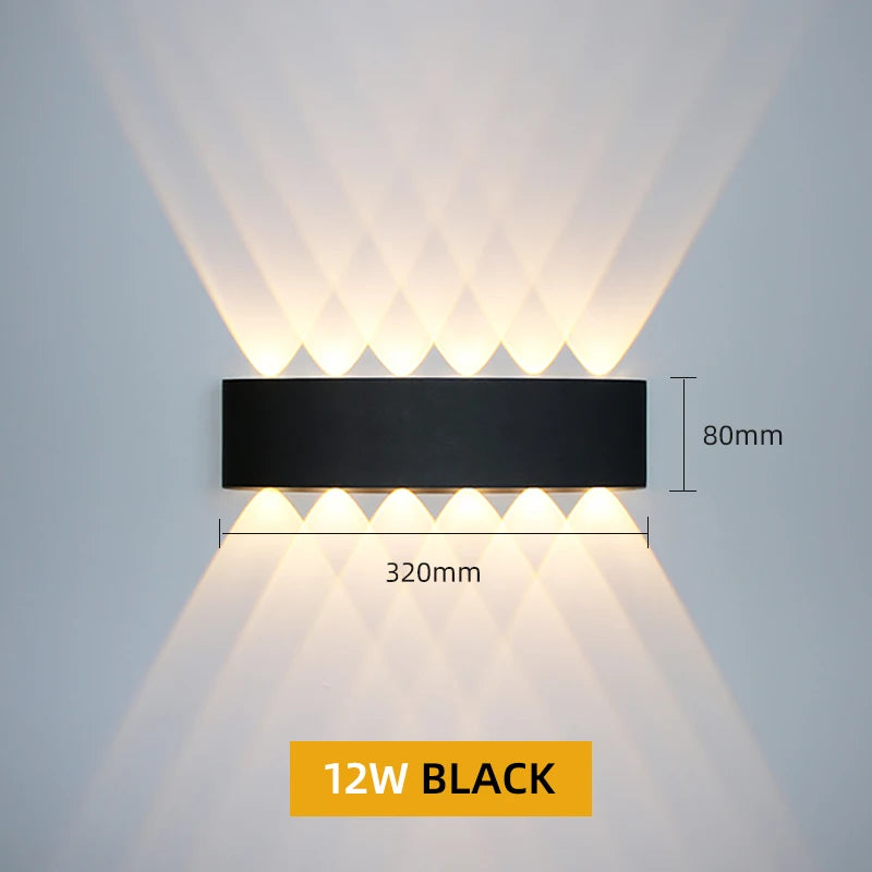 Aluminium LED Wall Light IP65