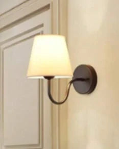 Fabric Shade Wall Light
