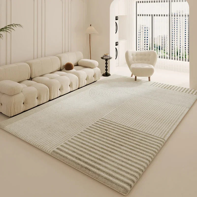 Wabi-Sabi Plush Cream Rug